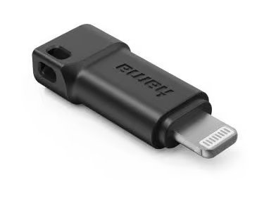 Hama USB-C-adapter naar Apple Lightning-stekker, MFI, zwart
