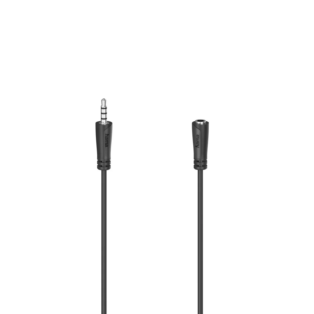 Headset-verlengkabel 4pol. 3,5-mm-jack – koppeling, stereo, 1,5 m